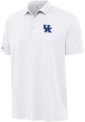 Antigua Kentucky Wildcats Mens Reprocess Recycled Short Sleeve Polo