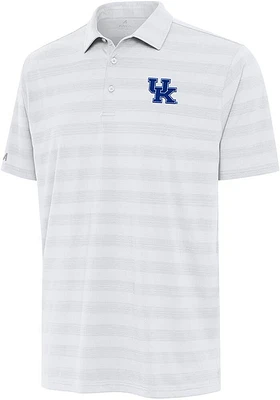 Antigua Kentucky Wildcats Mens Tunnel Short Sleeve Polo