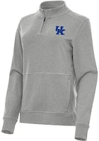 Antigua Kentucky Wildcats Womens Crush Qtr Zip