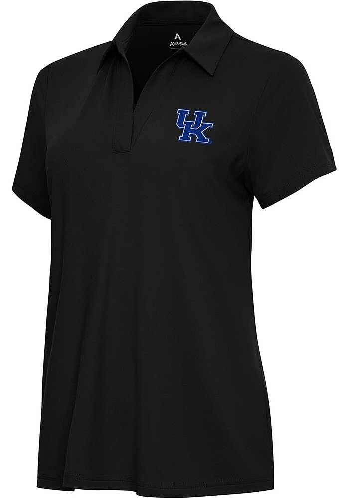 Antigua Kentucky Wildcats Womens Era Short Sleeve Polo Shirt