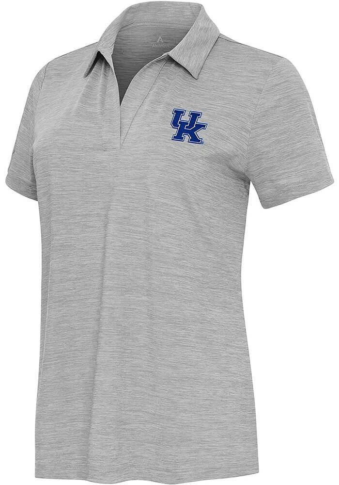 Antigua Kentucky Wildcats Womens Layout Short Sleeve Polo Shirt