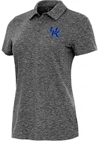 Antigua Kentucky Wildcats Womens Matter Short Sleeve Polo Shirt