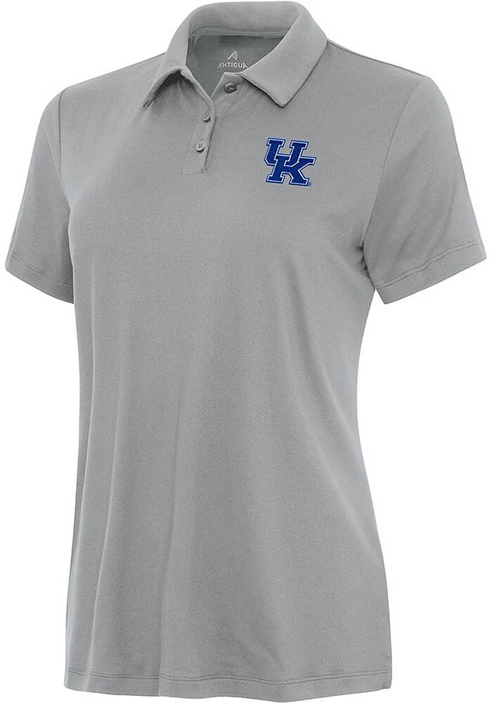 Antigua Kentucky Wildcats Womens Reprocess Recycled Short Sleeve Polo Shirt