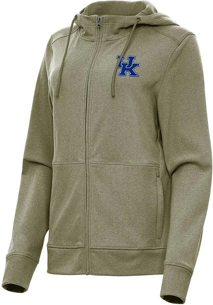 Antigua Kentucky Wildcats Womens Olive Seeker Light Weight Jacket