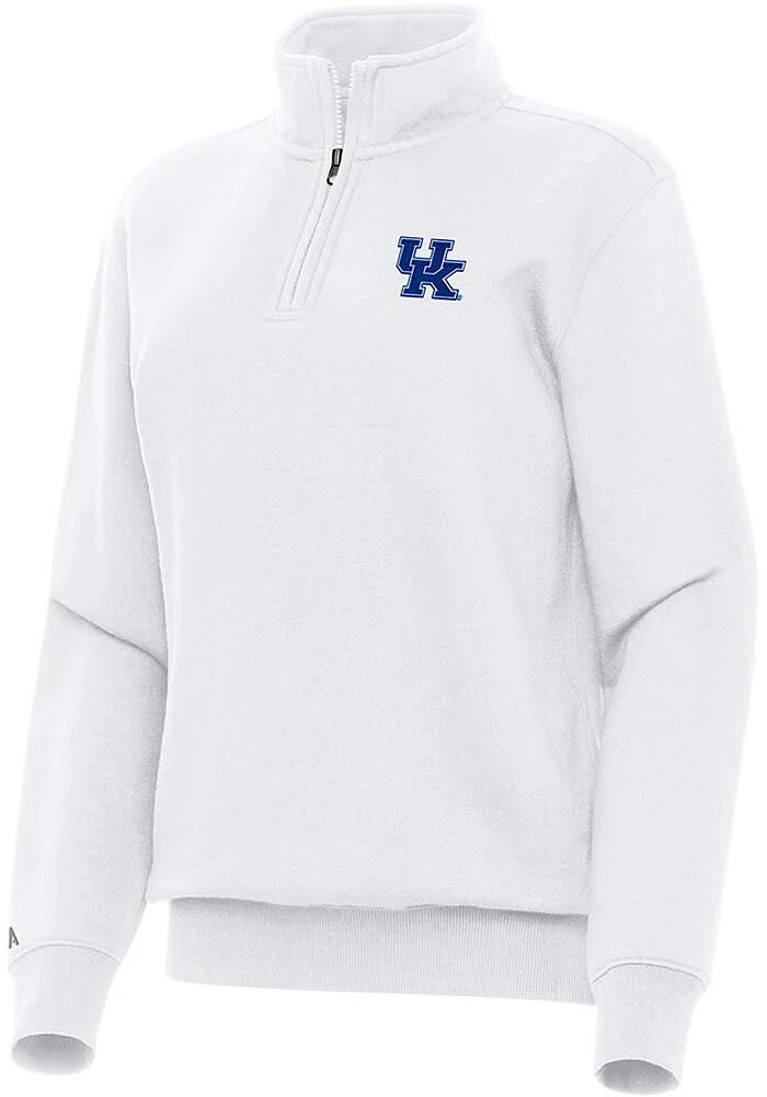 Antigua Kentucky Wildcats Womens Victory Qtr Zip