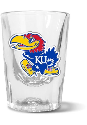 Kansas Jayhawks 2oz Emblem Shot Glass