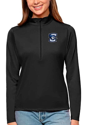 Antigua Creighton Bluejays Womens Tribute Qtr Zip Pullover