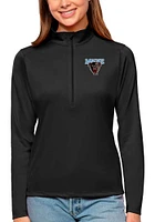 Antigua Maine Black Bears Womens Tribute Qtr Zip Pullover