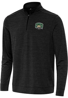 Antigua Ohio Bobcats Mens Bright Long Sleeve 1/4 Zip Pullover