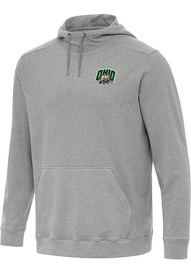 Antigua Ohio Bobcats Mens Cloud Long Sleeve Hoodie