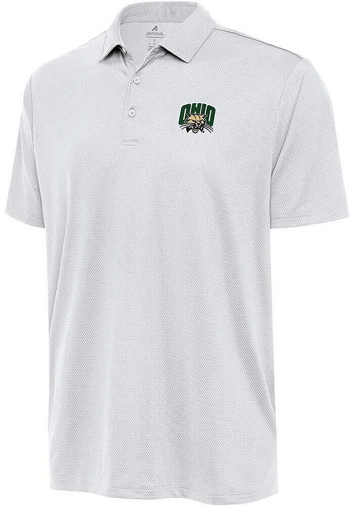 Antigua Ohio Bobcats Mens Ellipse Short Sleeve Polo