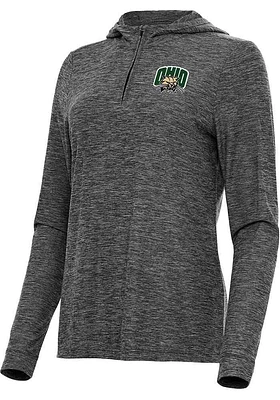 Antigua Ohio Bobcats Womens Daybreak Qtr Zip