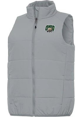 Antigua Ohio Bobcats Womens Grey Experience Vest