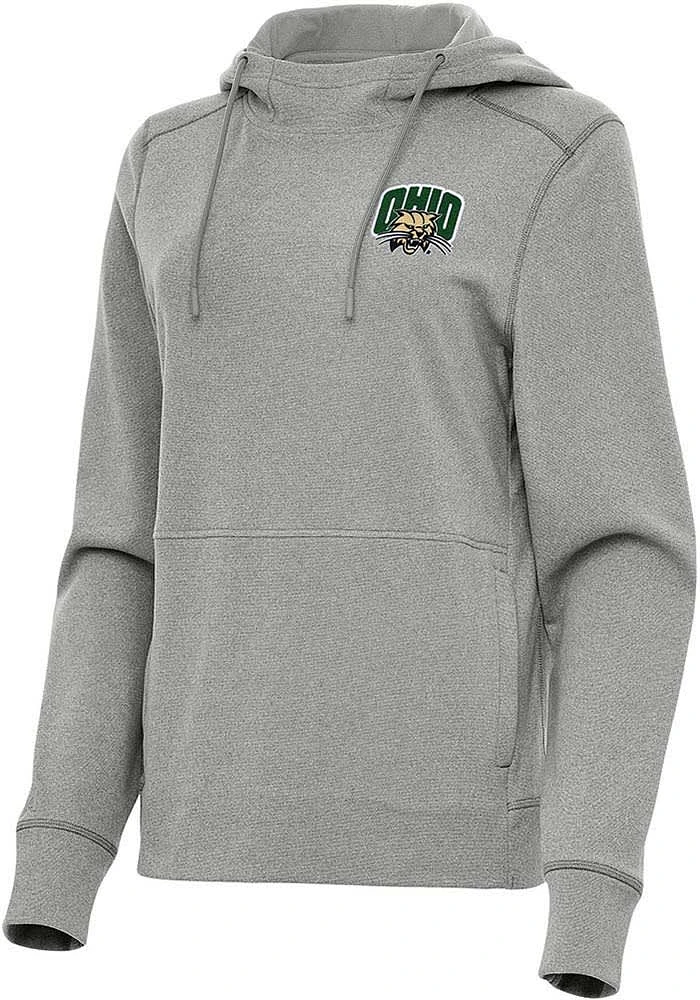 Antigua Ohio Bobcats Womens Justice Hooded Sweatshirt