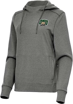 Antigua Ohio Bobcats Womens Justice Hooded Sweatshirt