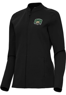 Antigua Ohio Bobcats Womens Regard Light Weight Jacket