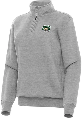 Antigua Ohio Bobcats Womens Victory 1/4 Zip Pullover