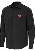 Antigua Ohio State Buckeyes Mens Exposure Long Sleeve Dress Shirt