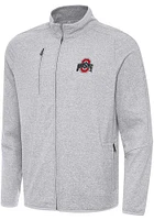 Antigua Ohio State Buckeyes Mens Hold Up Light Weight Jacket