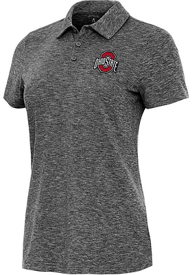 Antigua Ohio State Buckeyes Womens Matter Short Sleeve Polo Shirt