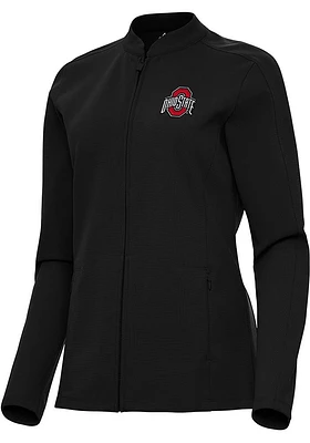 Antigua Ohio State Buckeyes Womens Regard Light Weight Jacket