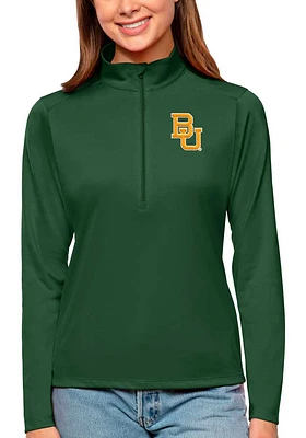 Antigua Baylor Bears Womens Tribute Qtr Zip Pullover