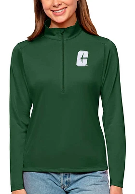 Antigua UNCC 49ers Womens Tribute Qtr Zip Pullover