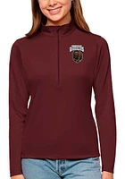 Antigua Montana Grizzlies Womens Maroon Tribute Qtr Zip Pullover