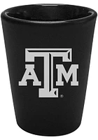 Texas A&M Aggies 2oz Black Etched Ceramic Shot Glass