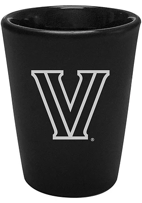 Villanova Wildcats 2oz Black Etched Ceramic Shot Glass