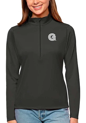 Antigua Georgetown Hoyas Womens Tribute Qtr Zip Pullover