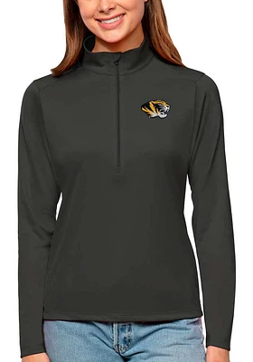 Antigua Missouri Tigers Womens Tribute Qtr Zip Pullover