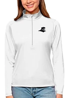 Antigua Providence Friars Womens White Tribute Qtr Zip Pullover