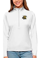 Antigua Wichita State Shockers Womens White Tribute Qtr Zip Pullover