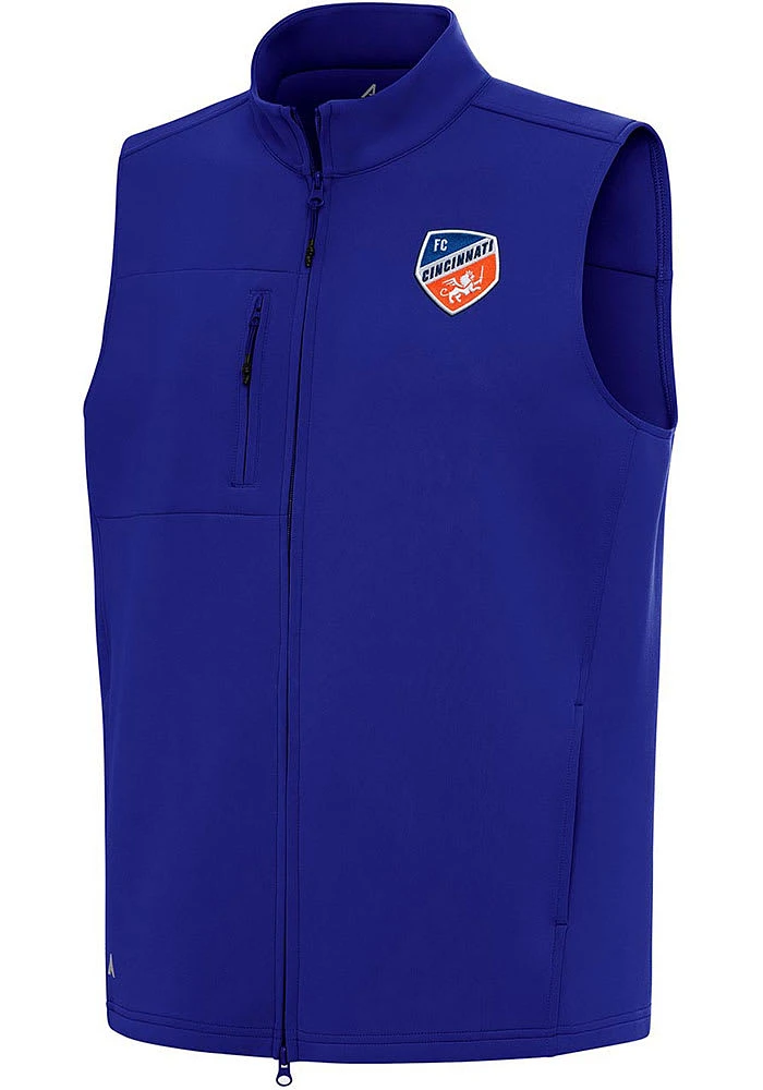 Antigua FC Cincinnati Mens Demand Sleeveless Jacket