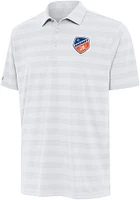 Antigua FC Cincinnati Mens Tunnel Short Sleeve Polo