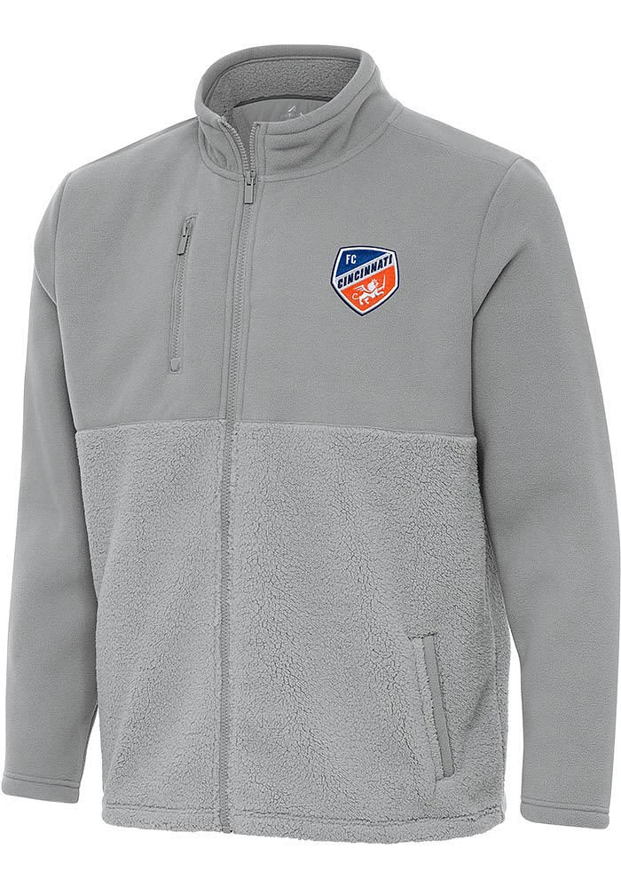 Antigua FC Cincinnati Mens Daily Fused Medium Weight Jacket