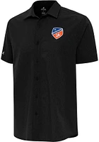 Antigua FC Cincinnati Mens Activate Short Sleeve Dress Shirt