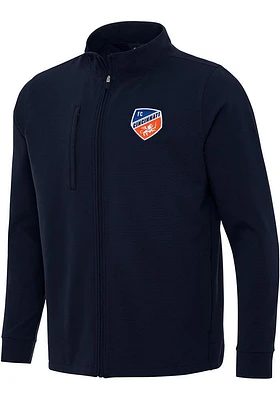 Antigua FC Cincinnati Mens Navy Blue Regard Light Weight Jacket