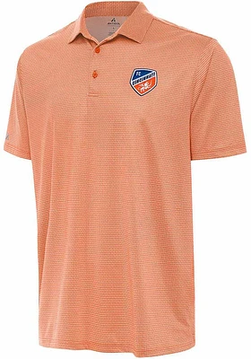 Antigua FC Cincinnati Mens White Rings Short Sleeve Polo