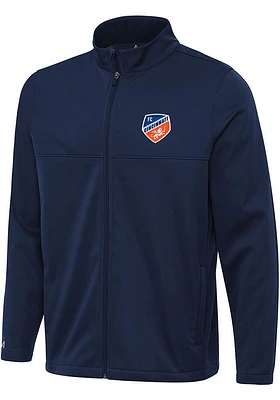 Antigua FC Cincinnati Mens Navy Blue Links 2 Light Weight Jacket