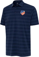 Antigua FC Cincinnati Navy Blue Tunnel Big and Tall Polo