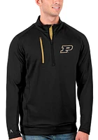 Antigua Purdue Boilermakers Mens Generation Long Sleeve Qtr Zip Pullover