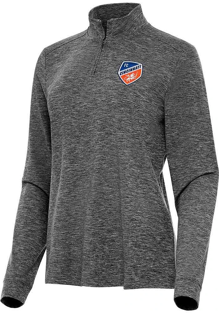 Antigua FC Cincinnati Womens Mentor 1/4 Zip Pullover