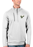Antigua South Florida Bulls Mens Generation Long Sleeve Qtr Zip Pullover