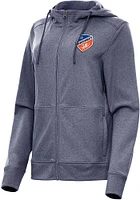 Antigua FC Cincinnati Womens Navy Blue Seeker Light Weight Jacket