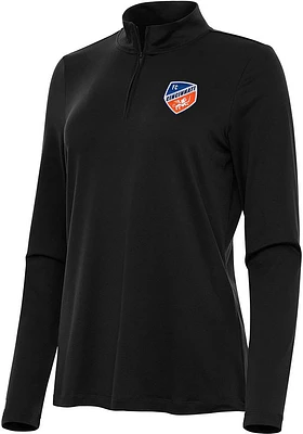 Antigua FC Cincinnati Womens Reprocess Recycled Qtr Zip