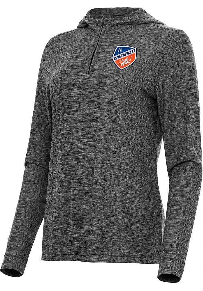 Antigua FC Cincinnati Womens Daybreak Qtr Zip