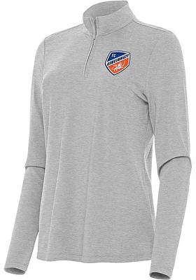 Antigua FC Cincinnati Womens Bright 1/4 Zip Pullover