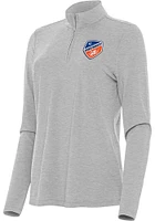 Antigua FC Cincinnati Womens Bright Qtr Zip